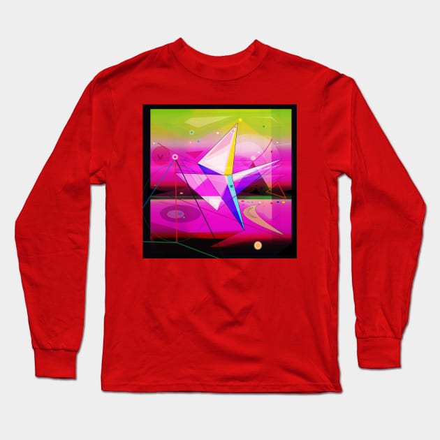 Abstract Forms Long Sleeve T-Shirt by momomoma